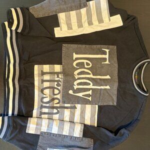 Teddy Fresh Box Paneled Crew Neck